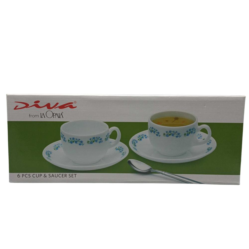 LA OPALA IRIS CUP+SAU PLN SET  6PC