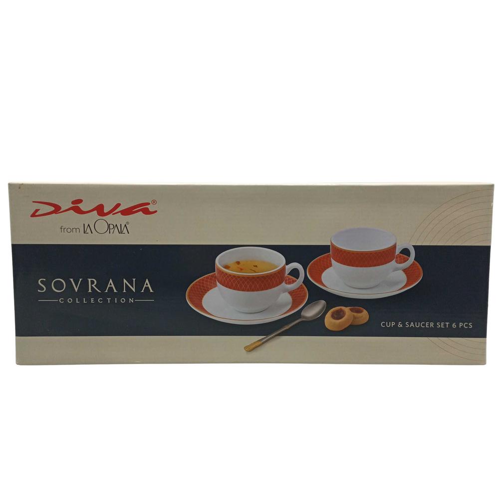 LA OPALA SOVRIN CUP+SAU SET  6PC