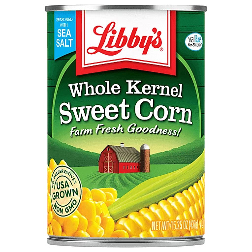 LIBBYS CORN WHOLE 15OZ