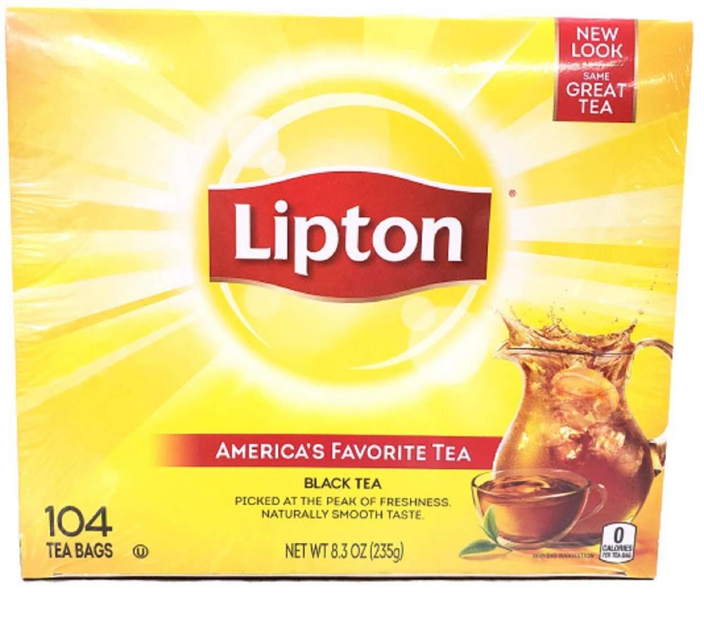 LIPTON TEA BAGS BLACK 104CT