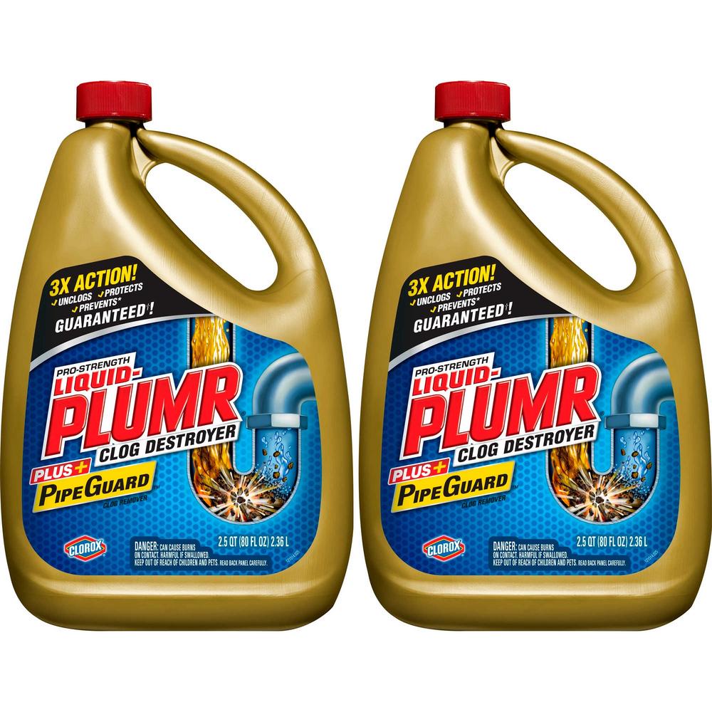 LIQUID PLUMBER DB  2X80 OZ