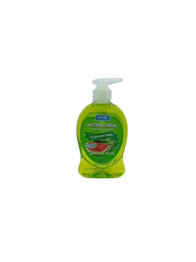 LUCKY LIQUID SOAP ANTIBACTRIAL MELON  8OZ