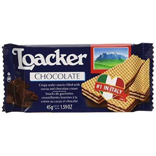 LOACKER WAFFER CHOCOLATE 12CT