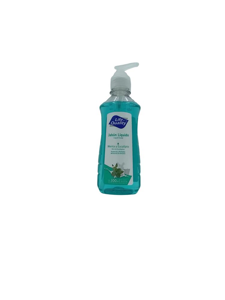 LIFE QUALITY LIQUID SOAP MENTA  300ML