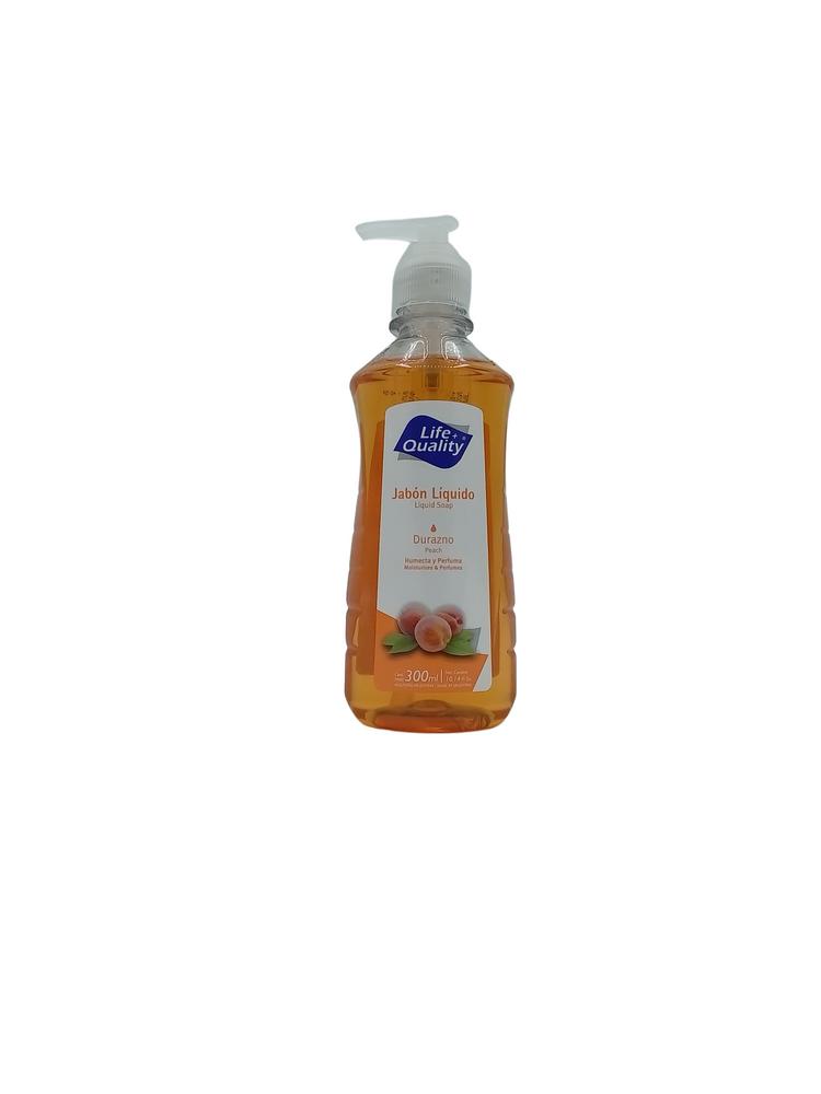 LIFE QUALITY LIQUID SOAP PEACH  300ML