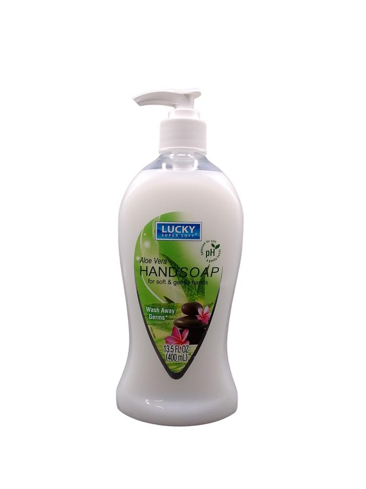 LUCKY LIQUID SOAP ALOE 14OZ