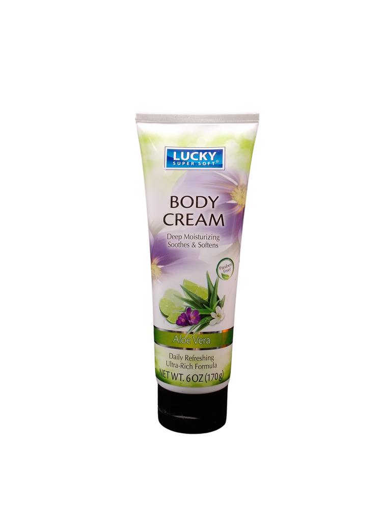 LUCKY BODY CREAM ALOE 8OZ