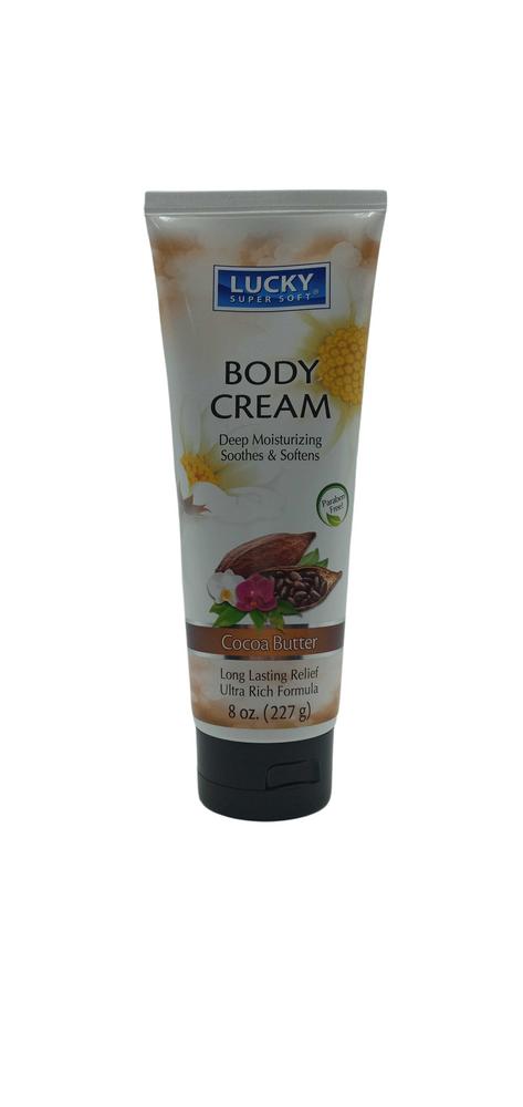 LUCKY BODY CREAM COCOA BUTTER 8OZ