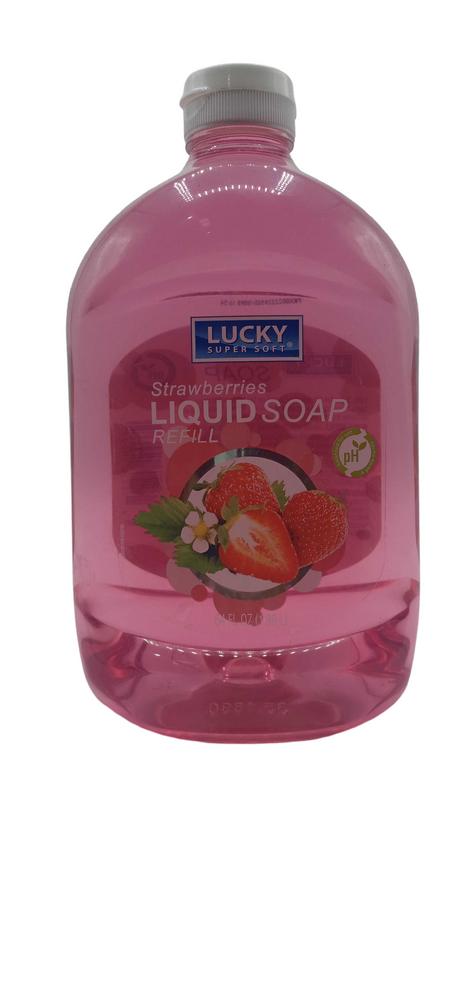 LUCKY LIQUID SOAP REFILL STW  64OZ