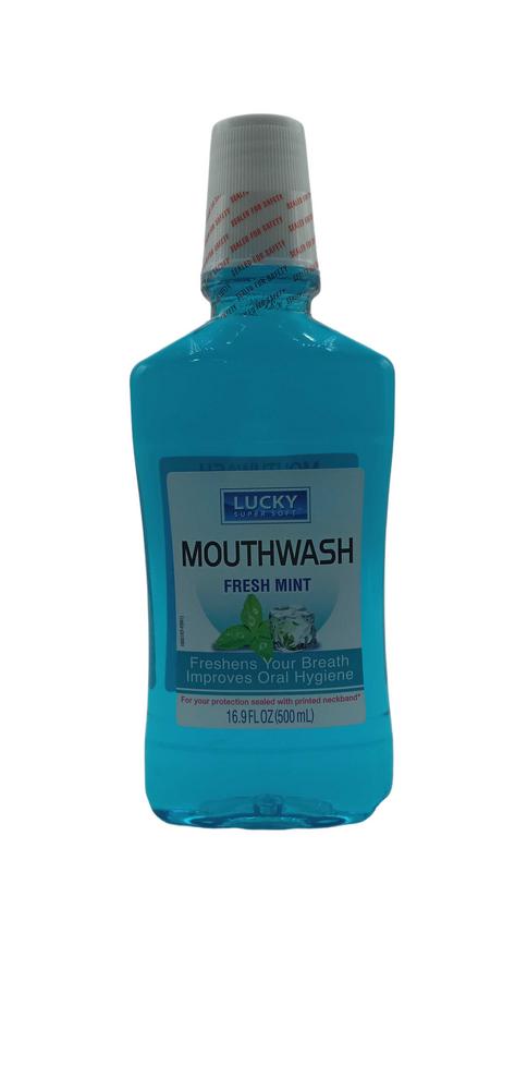 LUCKY MOUTH WASH MINT 17OZ