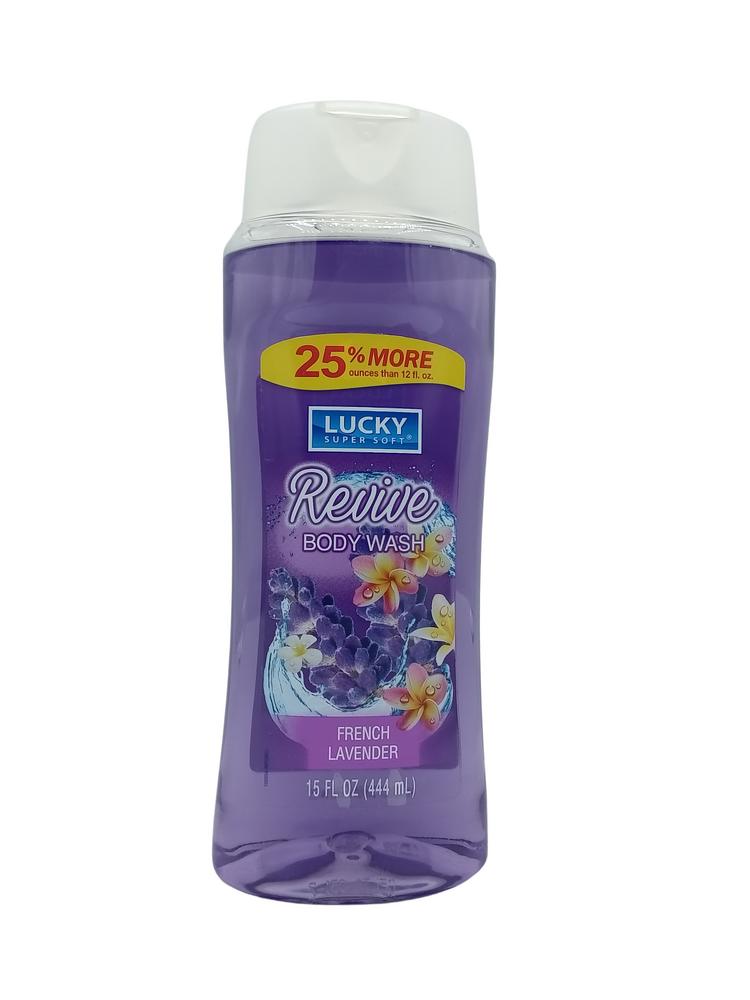 LUCKY BODY WASH LAVENDER 12OZ