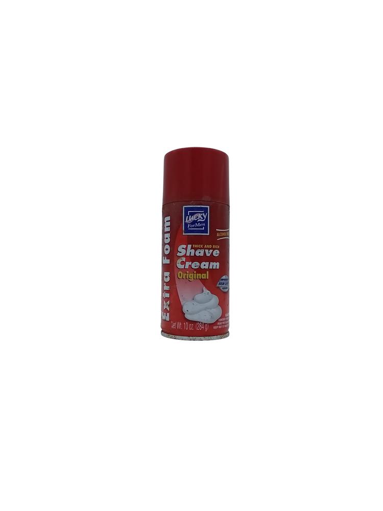 LUCKY SHAVING FOAM ORIGINAL 10OZ