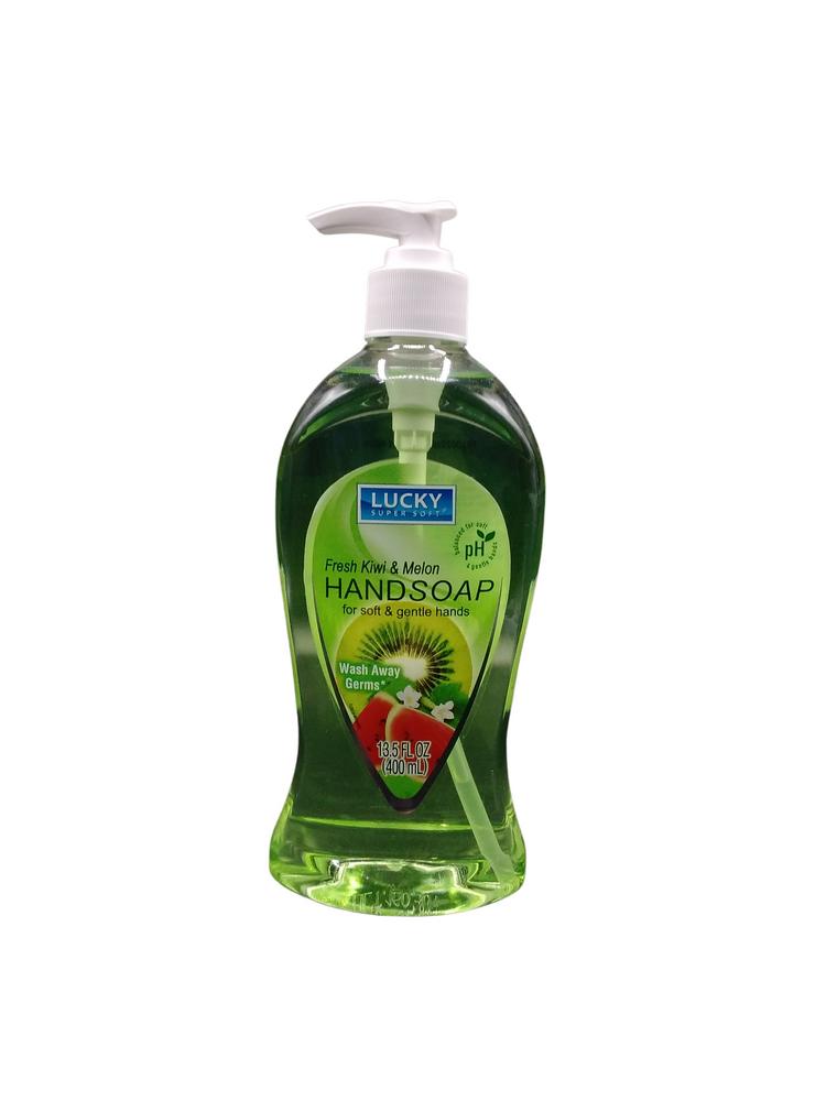 LUCKY LIQUID SOAP KWI+MELON 14OZ