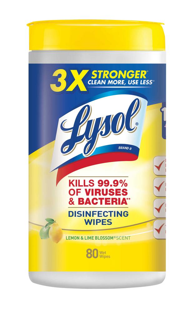 LYSOL DISINFACTANT WIPES  80CT