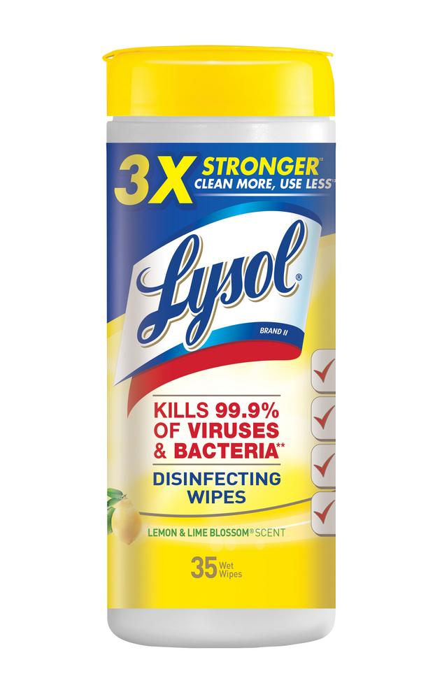 LYSOL DISINFACTANT WIPES 35CT