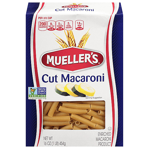 MUELLERS PASTA MACARONI 16OZ