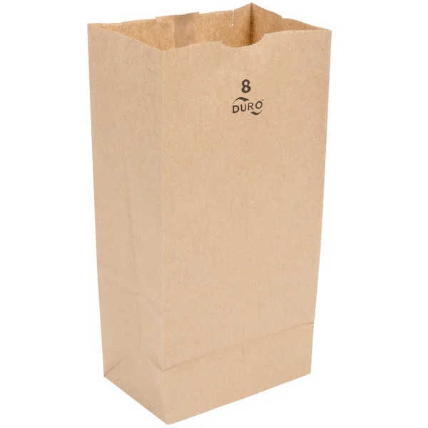 MEMBERS MARK DURO PAPER BAG 8LB 500CT 1PC