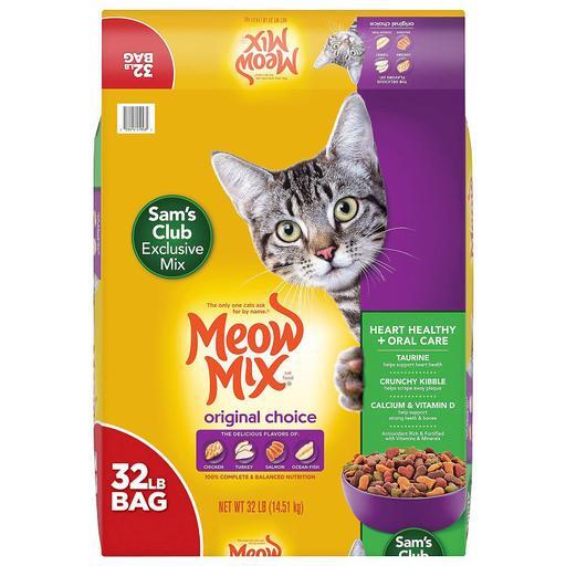 MEOW MIX CAT FOOD ORIGINAL 32LB 1PC