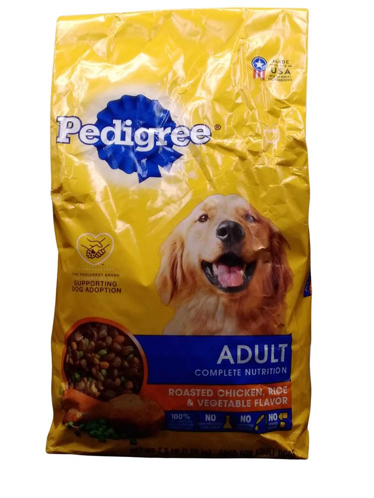 PEDIGREE DOG FOOD  3.5 LB