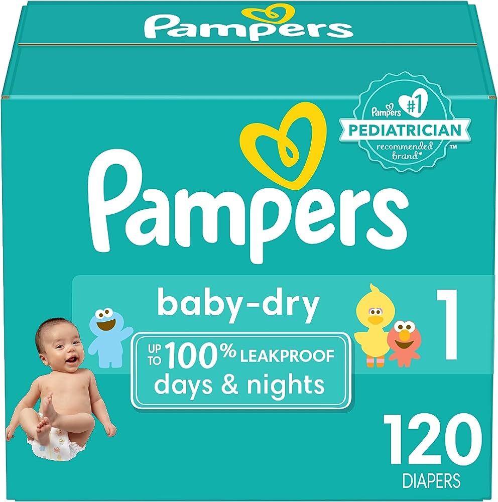 PAMPERS DIAPERS #6 120CT 1PC