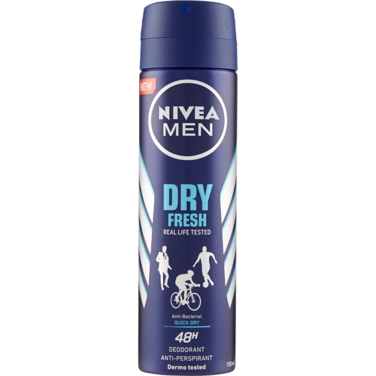 NIVEA DEODRANT SPRAY MEN DRY 150ML