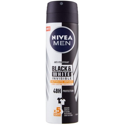 NIVEA DEODRANT SPRAY MEN BLACK & WHITE  150ML