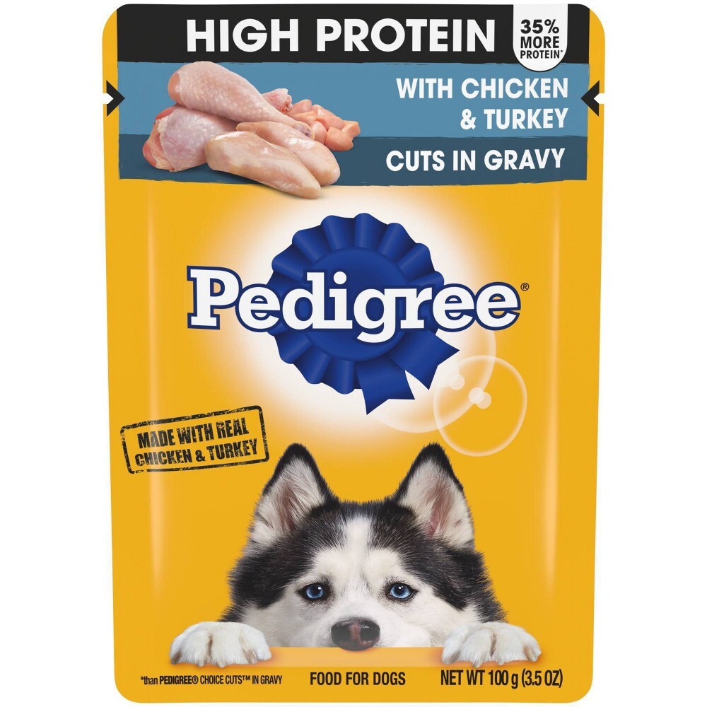 PEDIGREE DOG FOOD HI PROTIEN 3.5OZ