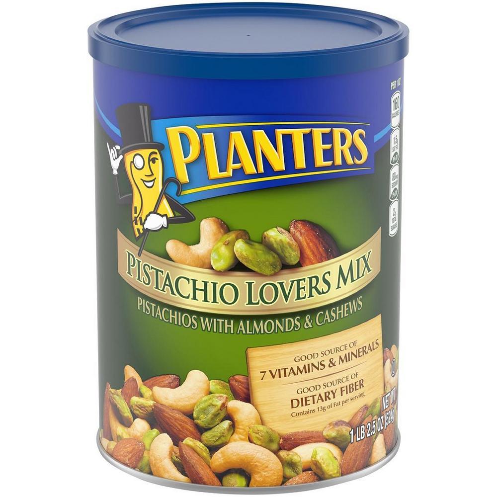 PLANTERS PISTACHO MIX 18.5OZ 1PC