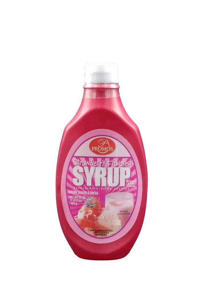 PROMOS SYRUP STRAWBERRY 22OZ