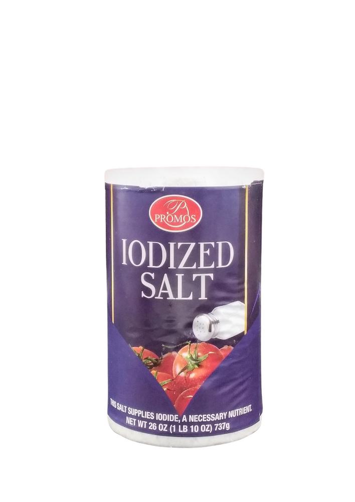 PROMOS SALT IODIZED 26OZ