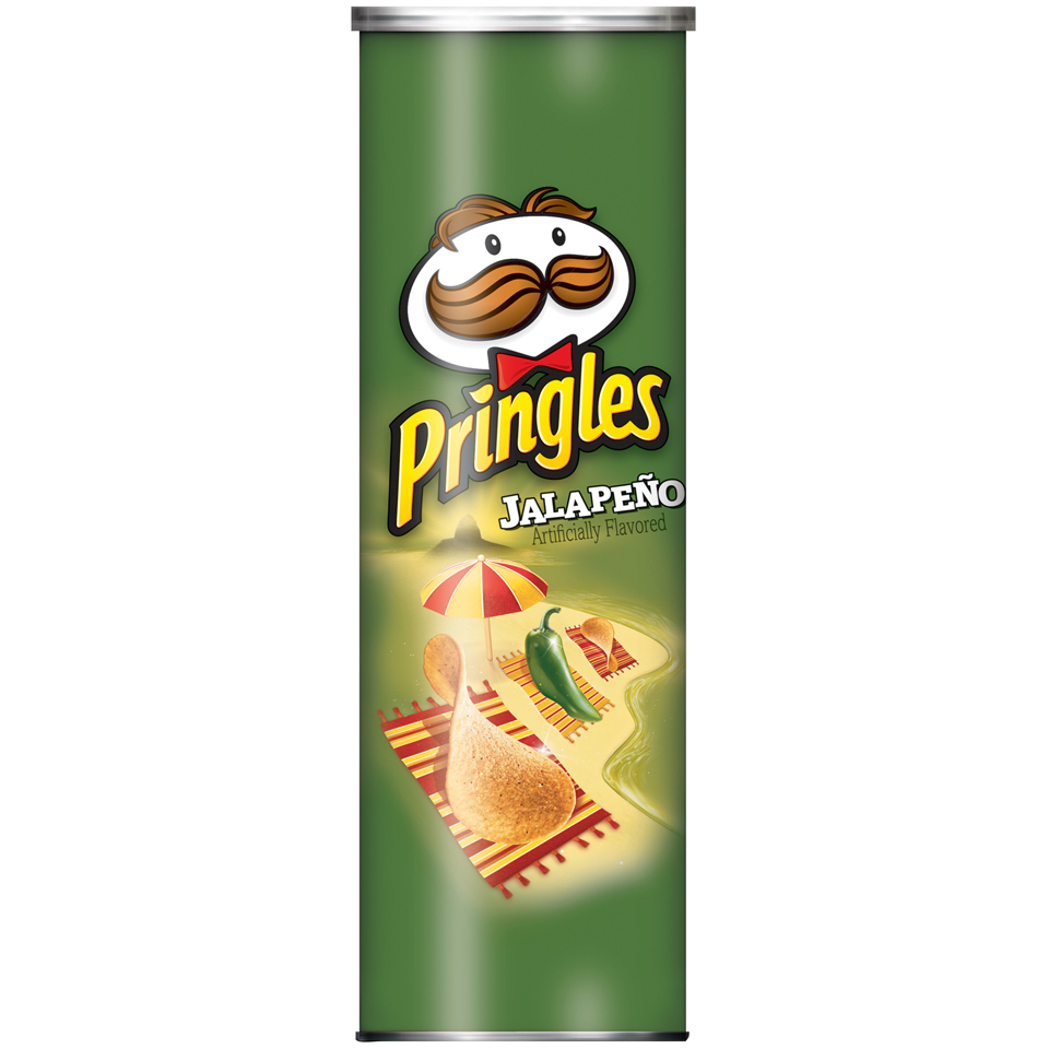 PRINGLES CHIPS LARGE JALAPENO  5.5OZ