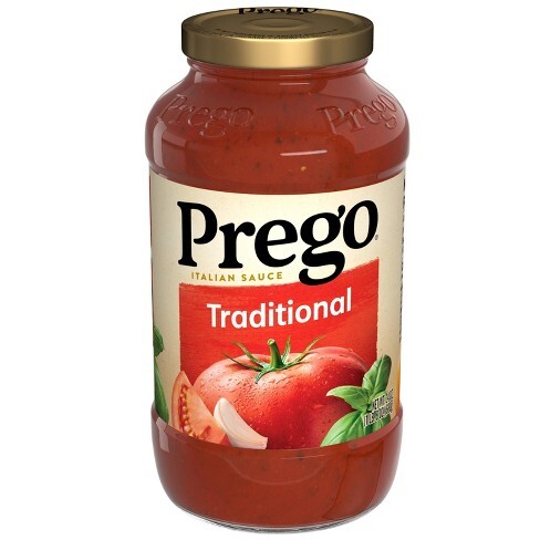 PREGO PASTA SAUCE TRADITIONAL 24OZ