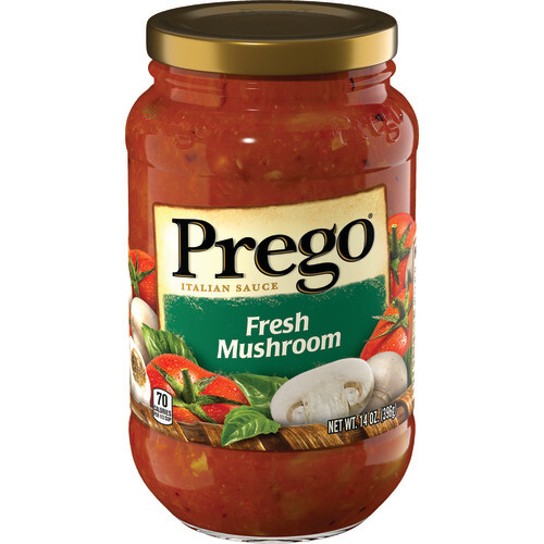 PREGO PASTA SAUCE MUSHROOM 14OZ