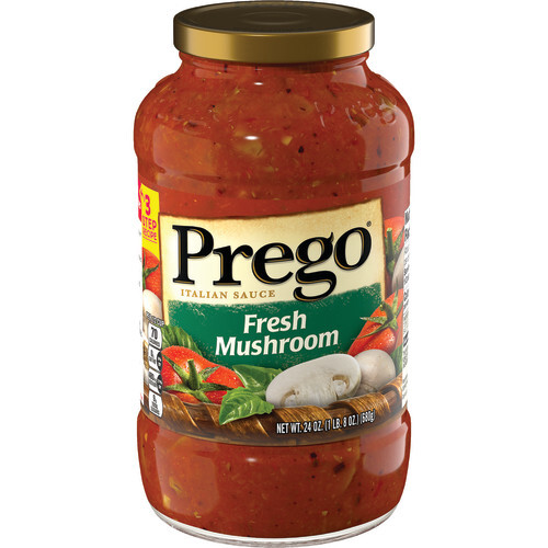 PREGO PASTA SAUCE MUSHROOM 24OZ