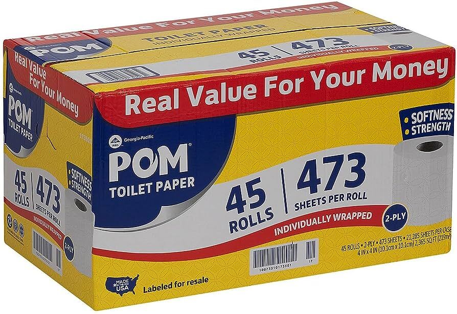 POM BATH TISSUE  1PC