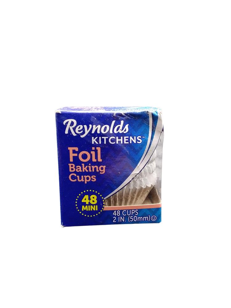 REYNOLDS BAKING CUPS FOIL 48CT