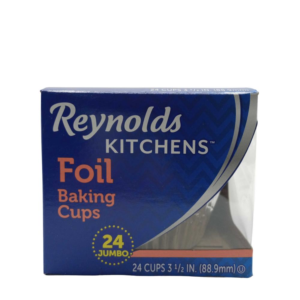 REYNOLDS BAKING CUPS FOIL JB 24CT