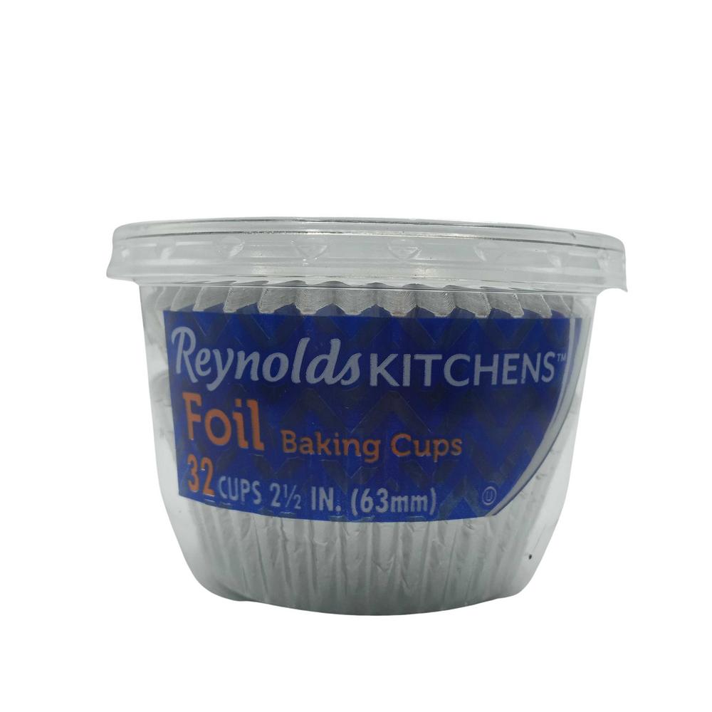 REYNOLDS BAKING CUPS FOIL 32CT