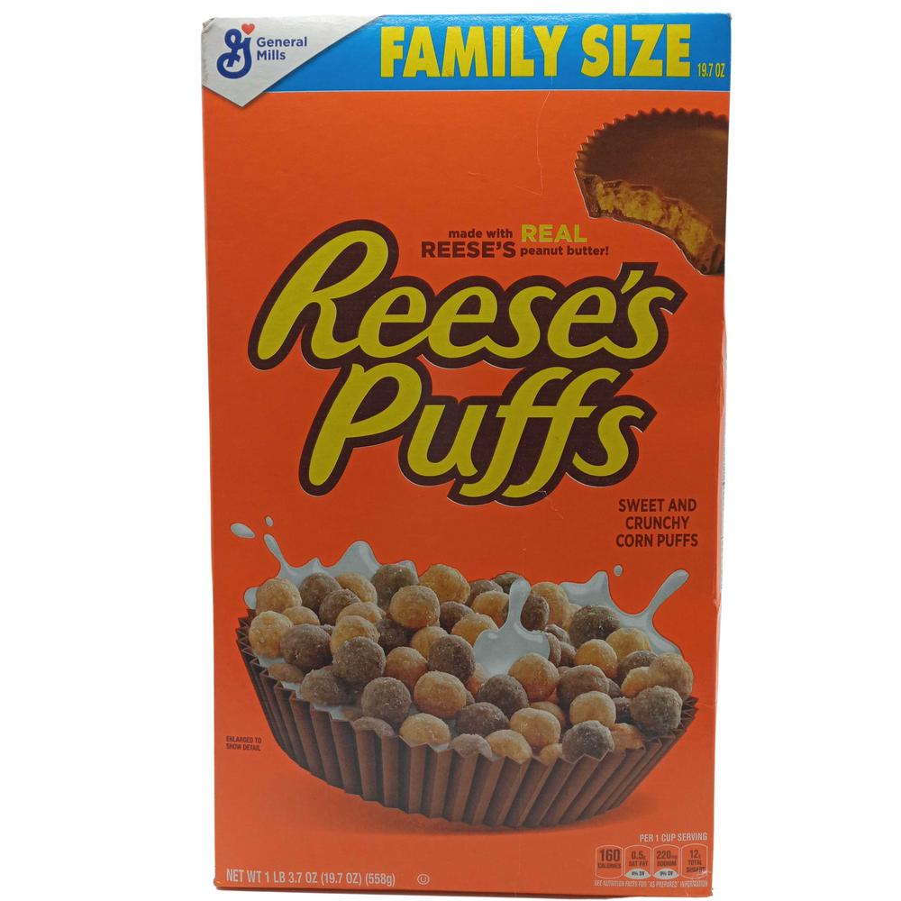 REESES PUFFS CEREALS  19OZ