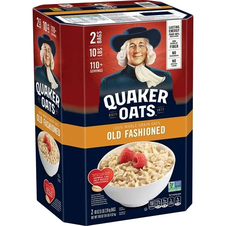 QUACKER OLD FASH OATS 10LB 1PC