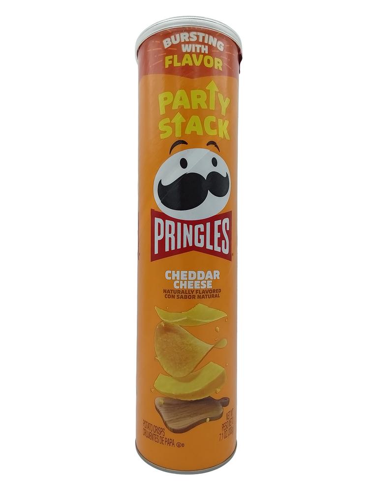 PRINGLES CHIPS SUPER STACK CHEDDAR CHS  203GM