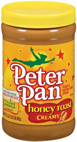 PETER PAN PEANUT BUTTER HONEY CREAMY  16OZ