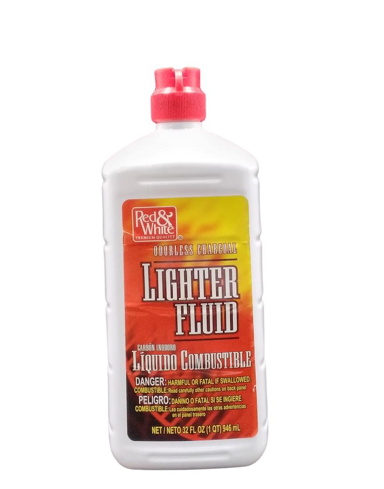 RED & WHITE CHARCOAL LIGHTER 1LTR