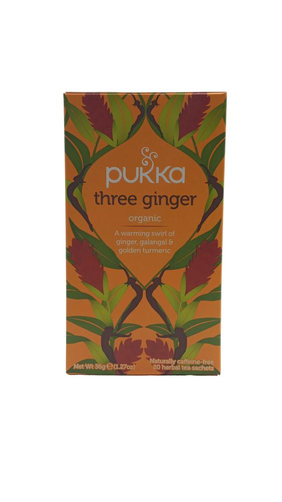 PUKKA TEA 3 GINGER 20CT