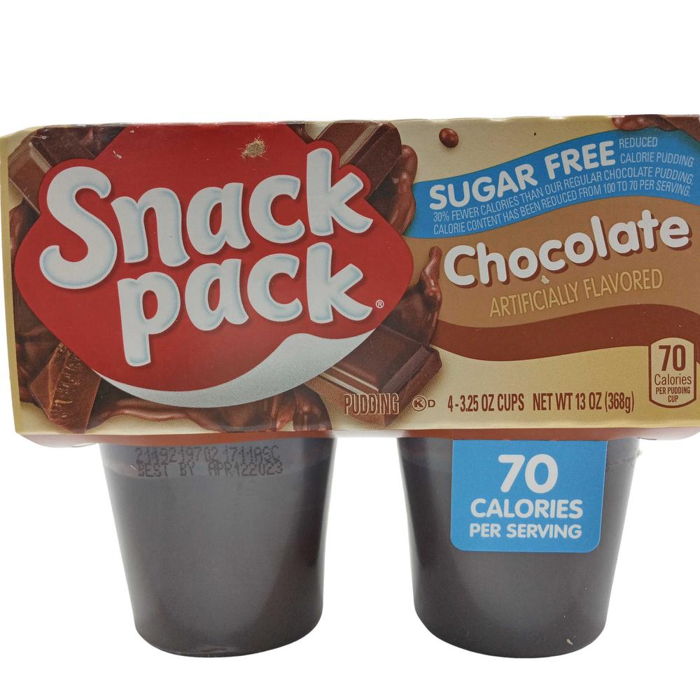 SNACK PUDDING CHC SF 14OZ