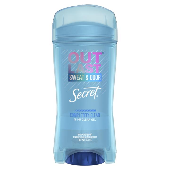 SECRET GEL DEODRANT COMP CLN  2.6OZ