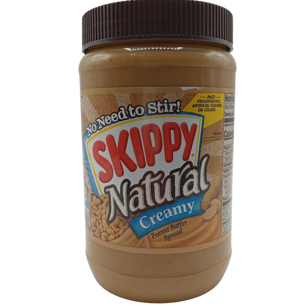 SKIPPY PEANUT BUTTER CREAMY NAT 40OZ