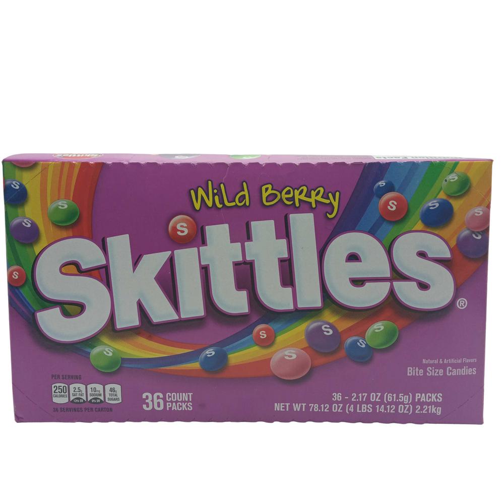 SKITTLES WILD BERRY 36CT