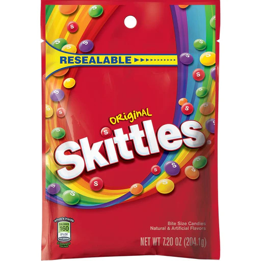 SKITTLES ORIGINAL 7.2OZ