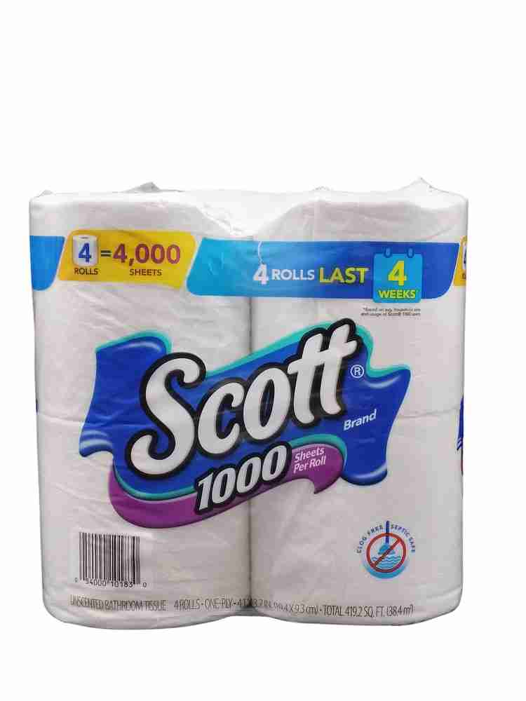 SCOTT BATH TISSUE MEGA 4X1K